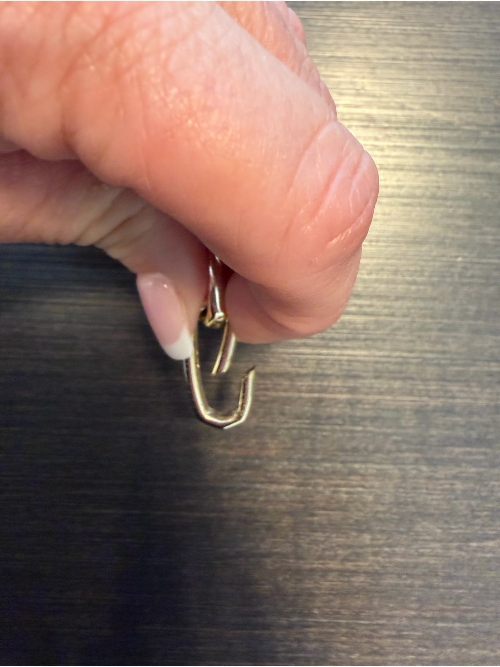 Kendra Scott Gold Oval Link Necklace - Picture 2 of 4